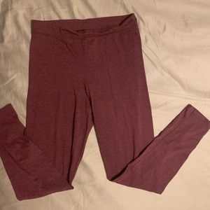Pink by VS leggings in maroon